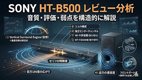 #E-52【ご来店頂ける方限定】SONYのサウンドバーです ソニー新型サウンドバーが4万円台！「BRAVIA Theater Bar 6」タイム
